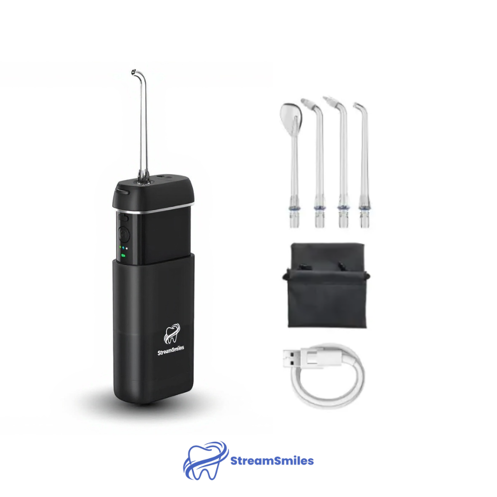 StreamSmiles Portable Water Flosser – Perfect for Braces, Teens & Travel