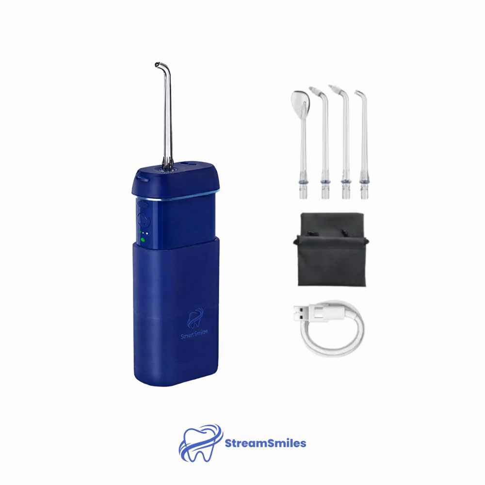 StreamSmiles Portable Water Flosser – Perfect for Braces, Teens & Travel